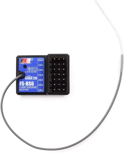 Vista 4 de GoolRC Flysky FS-BS6 Receptor 2.4Ghz 6CH AFHDS2 para Flysky FS-GT5 FS-IT4S Transmisor RC Coche Barco