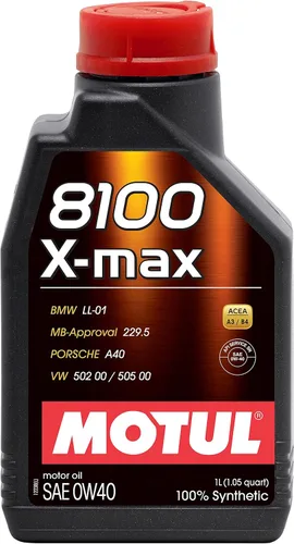 Vista 2 de Motul MTL104531 8100 0w40 X-Max Oil, 1 litro