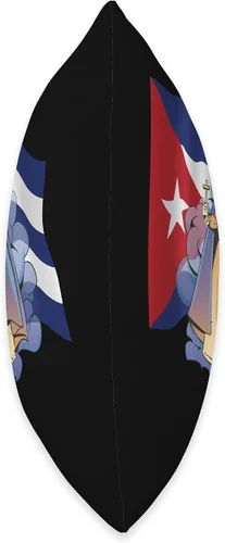 Vista 2 de Cuban Virgen de la Caridad del Cobre Art by NLTS Virgen la Caridad del Cobre Patrona de Cuba y Bandera Cubana, 16.0 x 16.0 in, Multicolor