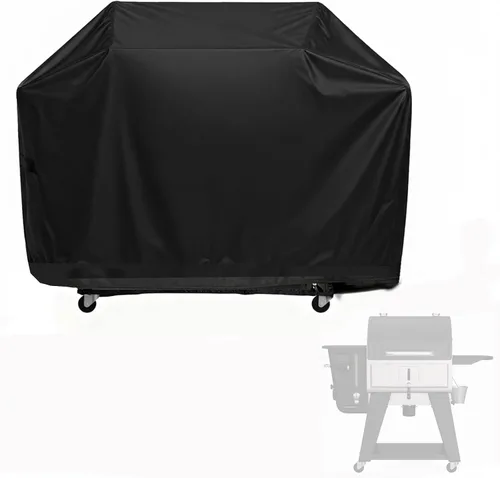Vista 10 de Cubierta de parrilla de carbón estilo parque para Toriexon, fundas impermeables para parrilla de parque para barbacoa comercial y al aire libre