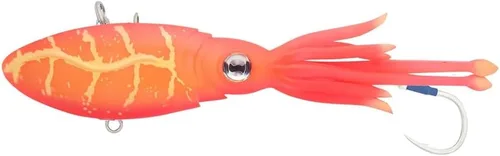 Vista 54 de Nomad Design Señuelo de pesca vibratorio patentado original de Squidtrex – Señuelo de plástico suave TPE con aroma añadido para agua salada