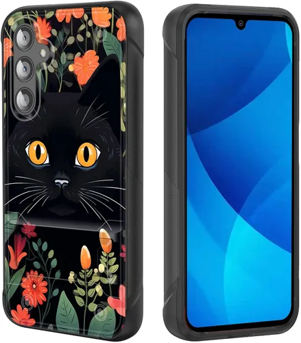 Vista 20 de Funda para Galaxy S25, de doble capa, resistente, a prueba de golpes, con soporte, funda protectora militar a prueba de caídas para Samsung Galaxy