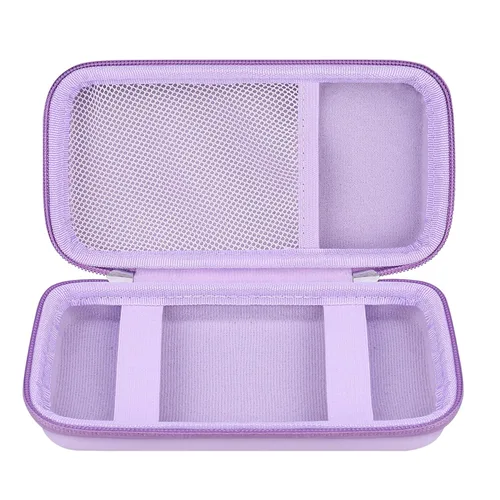 Vista 9 de Canboc Carrying Case for WELLST·G Handheld Game -Preloaded 220 Retro Video Games/ My Arcade Atari Pocket Player Pro Game Console, Mesh Pocket fits