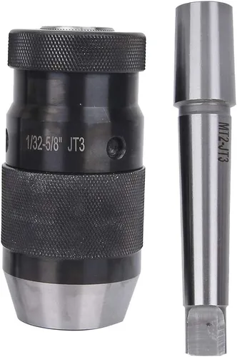 Vista 3 de 1/32-5/8" portabrocas sin llave y JT3-MT2 vástago recto taladro Chuck Arbor JT3 para uso doméstico común