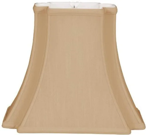 Vista 5 de Royal Designs - Pantalla rectangular de diseño de esquina invertida, color beige, (6 x 4) x (10 x 7) x 8.5 pulgadas