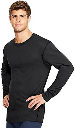 Vista 2 de Duofold Camisa térmica de absorción de peso medio para hombre, Azul Marino