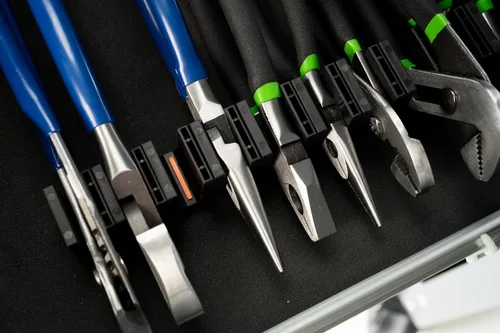 Vista 6 de ToolBox Widget Organizador de alicates Pro Series 4.0 – Alicates magnéticos para almacenamiento de cajones de herramientas – Sistema modular