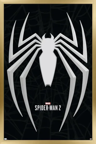 Vista 14 de Trends International Marvel's Spider-Man 2 - Póster de pared con icono de Peter Parker, 22.4 pulgadas de largo x 14.7 pulgadas de ancho, versión