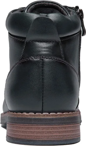 Vista 8 de Botas de vestir Oxford de cuero para hombre, botas de tobillo Chukka para negocios, trabajo, diario, zapatos para hombres