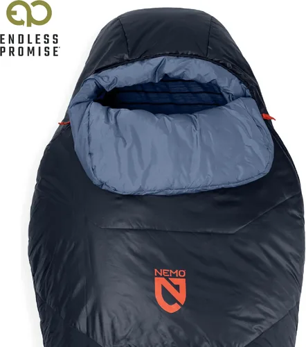 Vista 5 de NEMO Equipment Tempo Sacos de dormir sintéticos de 20 y 35 grados para hombre y mujer