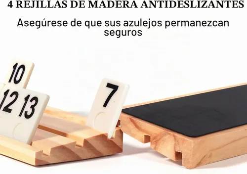 Vista 3 de Juego original de Rummy Cube para 2-4 jugadores, juegos de mesa familiares