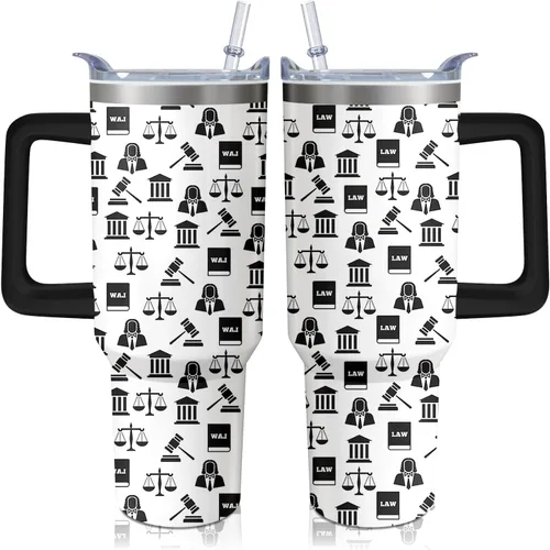 Vista 19 de Vaso térmico de alienígena de 40 onzas con asa y pajita abatible, taza aislante de acero inoxidable para amantes de ovnis, taza de café de viaje
