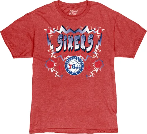 Vista 2 de Blue 84 NBA - Camiseta unisex para adultos, con licencia oficial de la NBA, colores alternativos jaspeados