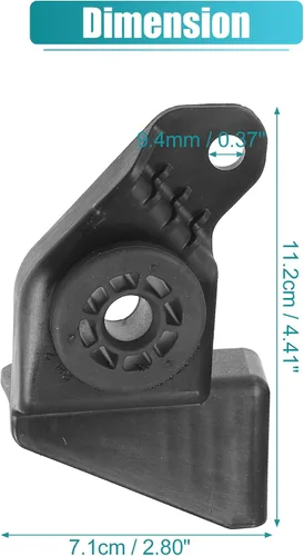 Vista 4 de X AUTOHAUX 2 piezas de soporte superior del radiador del lado del pasajero para Chevrolet Malibu 2016-2023 para Buick LaCrosse 2017-2019