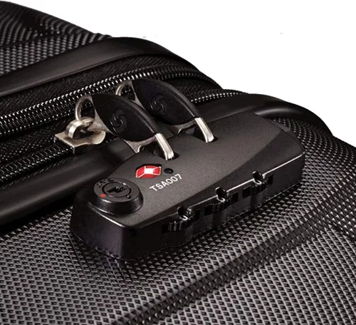 Vista 5 de Samsonite Omni Pc Hardside Equipaje extensible con ruedas giratorias Platino 68308-1776P