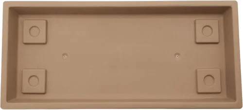 Vista 14 de The HC Companies Bandeja Rectangular Veneciana para Plantas - Platillo de 17.5" para Maceta de 18", Bandeja de Goteo de Plástico para Drenaje - Uso