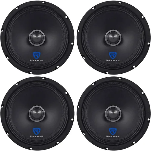 Vista 31 de Rockville RXM64 6.5 "150w 4 ohmios controlador de bajos medios altavoz de audio para coche de rango medio
