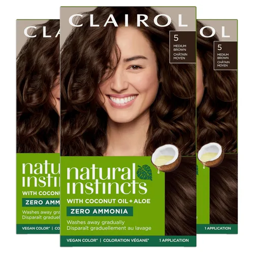 Vista 67 de Clairol Natural Instincts - Tinte semipermanente para el cabello, color negro 2, paquete de 1 unidad