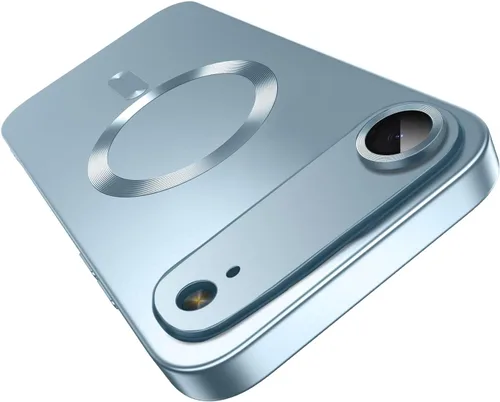 Vista 27 de Funda magnética para iPhone 13 Pro MagSafe con protector de lente de cámara, protección completa, delgada, suave, a prueba de golpes, antiarañazos