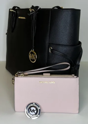 Vista 4 de MICHAEL Michel Kors Gilly - Bolso grande de viaje con cordón con doble cremallera y gancho de Michael Kors