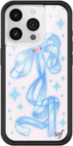 Vista 34 de Wildflower - Fundas compatibles con Apple iPhone 15 Pro Protector de goma negro, certificado de prueba de caída de 4 pies, propiedad de mujeres