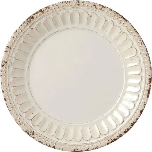 Vista 4 de UP UPware Chateau - Platos redondos de melamina para postre, platos pequeños para servir, para aperitivos, aperitivos y guarniciones, arena, 6