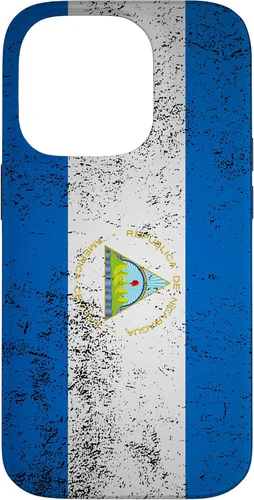 Vista 17 de Funda de regalo para iPhone 17 con diseño de bandera de Nicaragua de Grunge