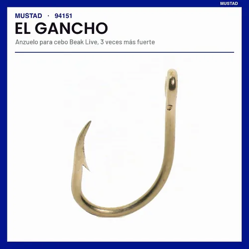 Vista 5 de Mustad O Shaughnessy Live Bait