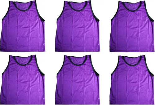 Vista 15 de BlueDot Trading Adult & Youth Scrimmage Training Vests for Soccer, Basketball & More – Available in 1, 6, 12, 24 Packs Naranja