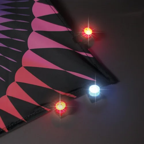 Vista 3 de WindNSun UFO Mini Lights - Accesorio de luz para cometas, negro, talla única (79101)