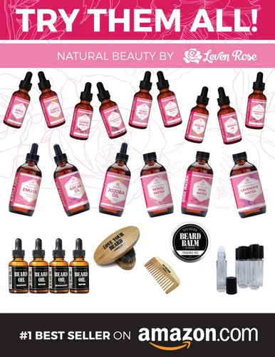 Vista 5 de Aceite de semilla de zanahoria N.° 1 en confianza de Leven Rose, 100 % orgánico prensado en frío y sin refinar, 2 onzas para tratamiento de piel
