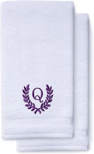 Vista 170 de Toallas de mano decorativas y con monograma para baño, cocina, maquillaje Regalo personalizado para boda-nupcial Toalla turca de lujo