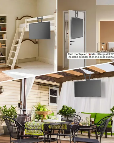 Vista 8 de Soporte para TV de 42 a 70 pulgadas, soporte de TV de altura ajustable