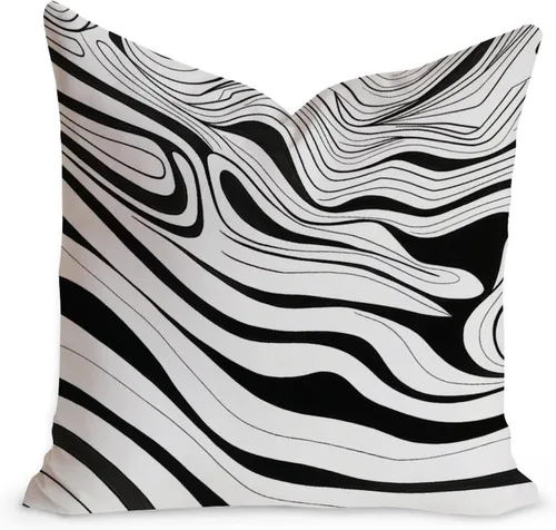 Vista 32 de Cojín de cojín verde salvia con rayas geométricas estilo granja enrejado imperial geométrico verde para sofá, funda de cojín de doble cara, 24 x 24