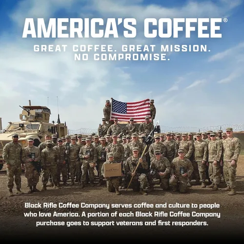 Vista 4 de Black Rifle Coffee Company - Paquete variado de café con sabor 48 cápsulas - Loyal Spirit (tostado ligero), Vanilla Bomb & Spirit of 76