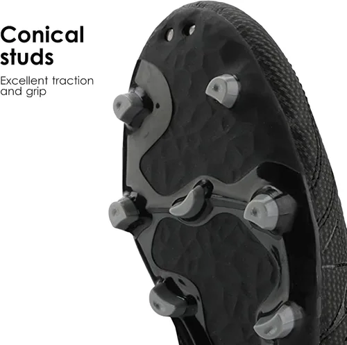 Vista 3 de DREAM PAIRS Calzado deportivo para hombre, flexible, con cordones, liviano, para fútbol al aire libre