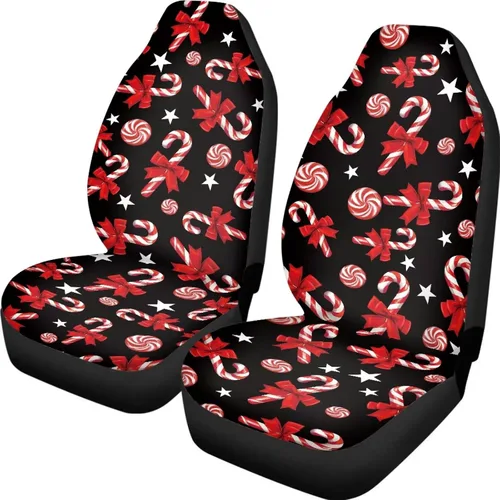 Vista 24 de Mumeson Fundas protectoras de asiento delantero de automóvil con estampado de calavera y girasol, fundas elásticas para asiento de automóvil, 2