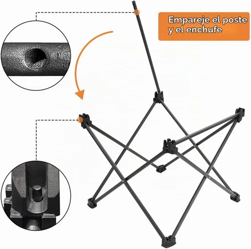 Vista 9 de MOON LENCE Mesa de camping plegable ultraligera, compacta, portátil con bolsa de transporte, para cocinar al aire libre, picnic, campamento, barco