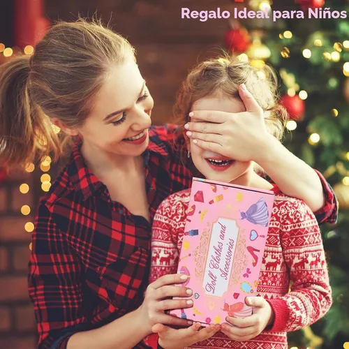 Vista 6 de 33 piezas de moda para muñecas de invierno y accesorios para muñecas