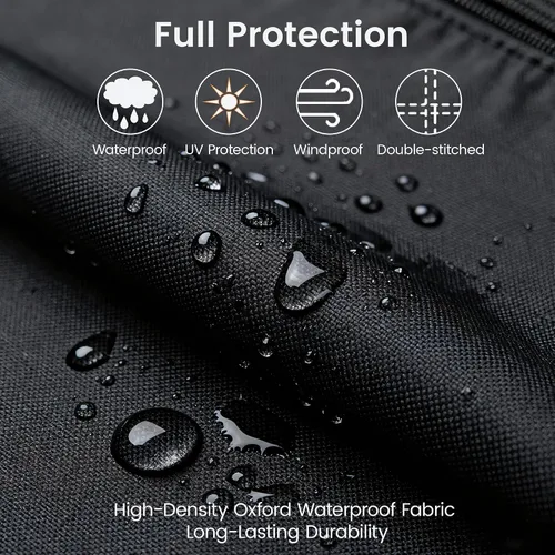 Vista 3 de MaWGcowerd Folding Treadmill Cover - Dustproof and Waterproof Oxford Cloth Sunscreen Cover