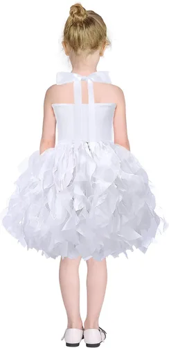 Vista 8 de Tutu Dress for Girls Princess Prom Dresses Sparkly Sequin Tulle Party Dress for Girls Easter Birthday Party Outfit