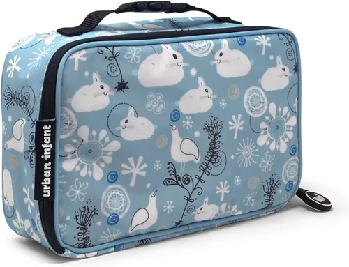 Vista 7 de Toddler Yummie, lonchera urbana para niños con tarjetas sobre alerta de alergias, Balloons