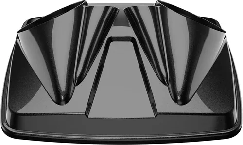 Vista 80 de Tapas de altavoz dobles de 8 pulgadas a juego para Advanblack/OEM Harley Rushmore estilo Razor, Chopped & King Tour Pak Whisky ámbar