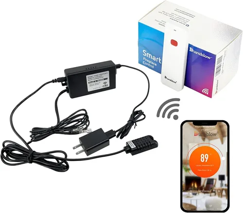 Vista 20 de Durablow TR2001 - Kit de control remoto de encendido y apagado para chimenea de gas con válvula Millivolt o módulo de encendido electrónico, caja