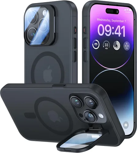 Vista 48 de VOFATA [Protección Completa Mejorada de la Cámara] para Funda iPhone Air con Cubierta de Cámara con Soporte [Compatible con MagSafe][Protección