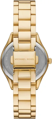 Vista 3 de Michael Kors Lauryn - Reloj de pulsera de acero inoxidable para mujer