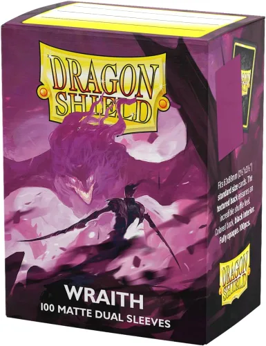 Vista 30 de Dragon Shield Fundas para tarjetas de tamaño estándar doble mate 100 unidades - Fundas TCG suaves y resistentes - Compatible con Pokemon, One