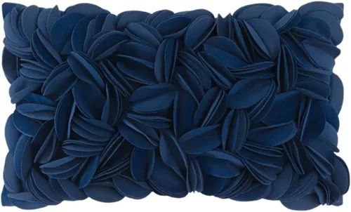Vista 22 de KINGROSE Funda de Almohada Decorativa para el Hogar Hecha a Mano con Flores 3D Rectangular Cubierta de Cojín 12 x 20 Pulgadas para Cama Sala
