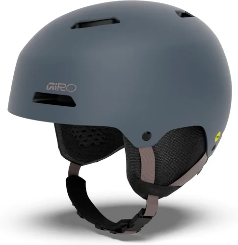 Vista 40 de Giro Ledge MIPS - Casco de nieve (Combo) Matte Trail Green - Polvo de nube verde