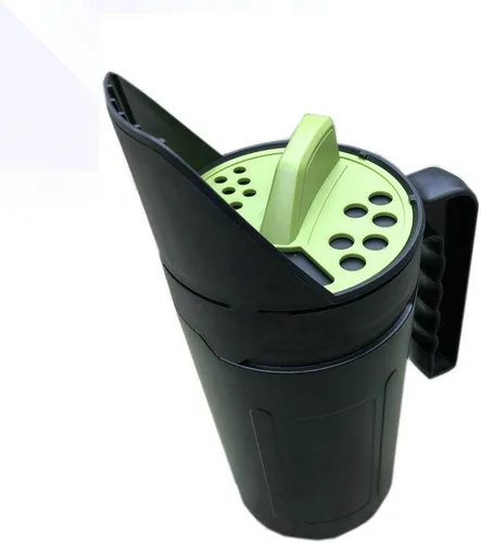 Vista 3 de TIPU Esparcidor Agitador de Mano, Esparcidor Manual para Semillas de Césped, Fertilizante y Alimento para Plantas, Sal para Nieve, Hielo